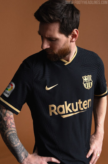 fc barcelona jersey black